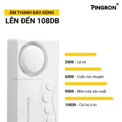 Thiết Bị Chống Trộm Gắn Cửa Pingron Pr C04